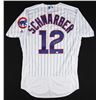 Image 1 : Kyle Schwarber Signed Cubs Jersey (MLB Hologram)