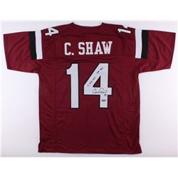 Connor Shaw Signed South Carolina Gamecocks Jersey Inscribed "7,766 YDS"  "74 TDS" (Radkte COA)