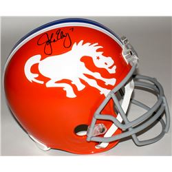 John Elway Signed Broncos Throwback Full-Size Helmet (Elway Hologram)