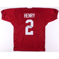 Derrick Henry Signed Alabama Crimson Tide Jersey (JSA COA)