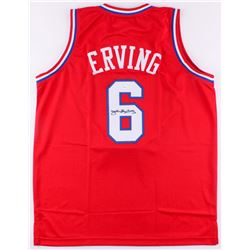 Julius "Dr. J" Erving Signed 76ers Jersey (JSA COA)