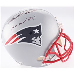 Malcolm Butler Signed Patriots Full-Size Helmet Inscribed "You Mad Bro?" (Radtke COA)