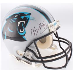 Kelvin Benjamin Signed Panthers Authentic On-Field Helmet (Radtke COA)
