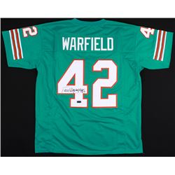 Paul Warfield Signed Dolphins Jersey Inscribed "HOF 83" (Radtke COA)
