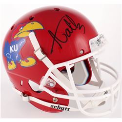 Aqib Talib Signed Kansas Jayhawks Full-Size Helmet (Radtke COA)