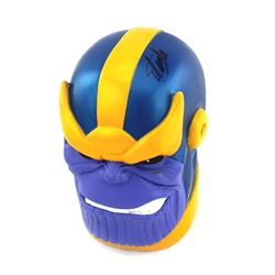 Stan Lee Signed Signed "Thanos" Coin Bank (Radtke COA)