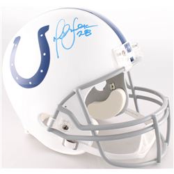 Marshall Faulk Signed Colts Full-Size Helmet (Radtke COA)