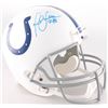 Image 1 : Marshall Faulk Signed Colts Full-Size Helmet (Radtke COA)