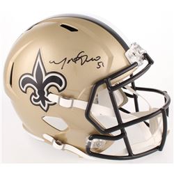 Manti Te'o Signed Saints Full-Size Speed Helmet (Radtke COA)