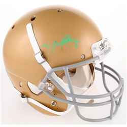 Manti Te'o Signed Notre Dame Fighting Irish Full-Size Helmet (Radtke COA)