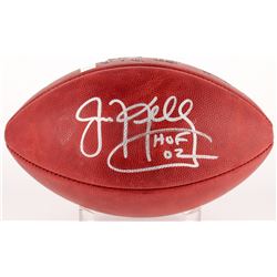 Jim Kelly Signed Official NFL Game Ball Inscribed " HOF 02" (Radtke COA  Kelly Hologram)