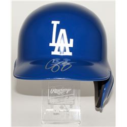 Corey Seager Signed Dodgers Full-Size Replica Batting Helmet (Fanatics Hologram  MLB Hologram)