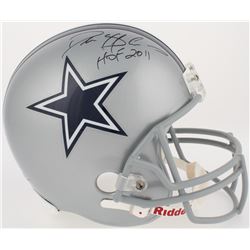 Deion Sanders Signed Cowboys Throwback Full-Size Helmet Inscribed "HOF 2011" (Radtke COA)