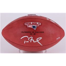 Tom Brady Signed Super Bowl 51 Limited Edition "The Duke" Patriots Logo NFL Official Game Ball (Stei