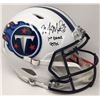 Image 1 : Marcus Mariota Signed Titans Limited Edition Full-Size Authentic On-Field Speed Helmet Inscribed "1s