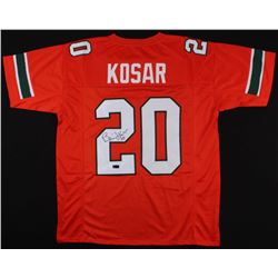 Bernie Kosar Signed Miami Hurricanes Jersey (Radtke COA)