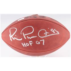 Michael "Playmaker" Irvin Signed Official NFL Game Ball Inscribed "HOF 07" (Radtke COA)