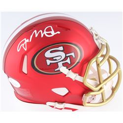 Joe Montana Signed San Francisco 49ers Riddell Blaze Mini Helmet (JSA COA)
