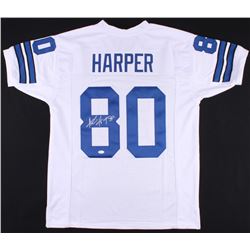 Alvin Harper Signed Cowboys Jersey (JSA COA)