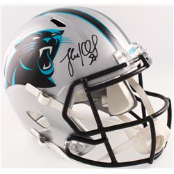 Luke Kuechly Signed Panthers Full-Size Speed Helmet (Beckett COA)