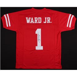 Greg Ward Jr. Signed Houston Cougars Jersey (JSA COA)