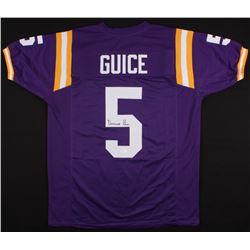 Derrius Guice Signed LSU Tigers Jersey (JSA COA)