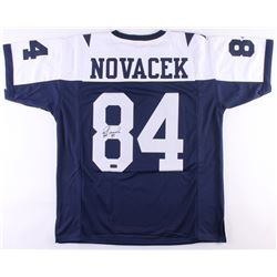 Jay Novacek Signed Cowboys Thanksgiving Jersey (Radtke COA)