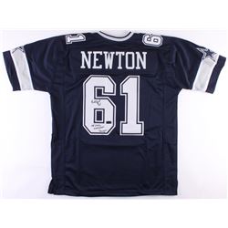 Nate Newton Signed Cowboys Jersey Inscribed "SB XXVII, XXVIII, XXX Champs" (JSA  Radtke COA)