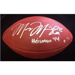 Marcus Mariota Signed LE Official NFL Game Ball Inscribed "Heisman '14" (Steiner COA  Mariota Hologr