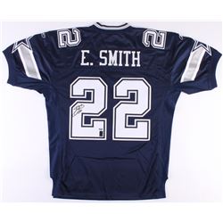 Emmitt Smith Signed Cowboys Jersey (Smith Hologram  Radtke COA)