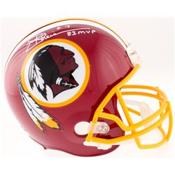 Joe Theismann Signed Redskins Full-Size Helmet Inscribed "83 MVP" (JSA COA)