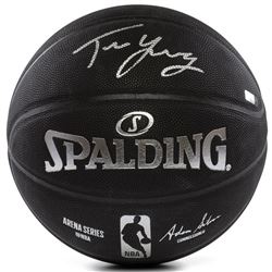 Trae Young Signed LE NBA Arena Series Black Basketball  (Panini COA)