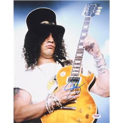 Slash Signed "Guns N' Roses" 11x14 Photo (PSA COA)