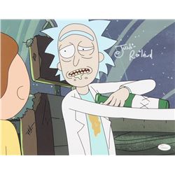 Justin Roiland Signed "Rick and Morty" 11x14 Photo (JSA COA)