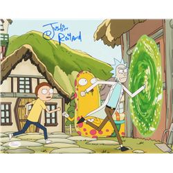Justin Roiland Signed "Rick and Morty" 11x14 Photo (JSA COA)