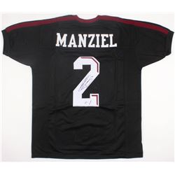 Johnny Manziel Signed Texas AM Aggies Jersey Inscribed "'12 HT" (JSA COA)