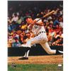 Image 1 : Al Kaline Signed Tigers 16x20 Photo Inscribed "HOF 80" (JSA COA)