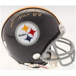 Jack Ham Signed Steelers Throwback Mini-Helmet Inscribed "HOF 88" (Radtke Hologram)