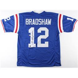 Terry Bradshaw Signed Louisiana Tech Bulldogs Jersey (Radtke COA  Bradshaw Hologram)
