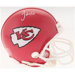 Tyreek Hill Signed Chiefs Mini-Helmet (JSA COA)