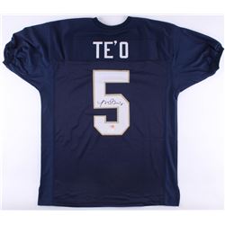 Manti Te'o Signed Notre Dame Fighting Irish Jersey (JSA COA  Te'o Hologram)