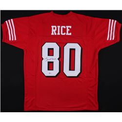 Jerry Rice Signed San Francisco 49ers Jersey (Beckett COA)