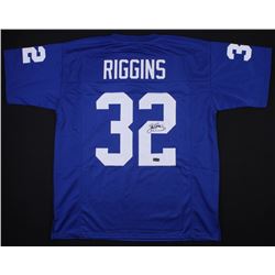 John Riggins Signed Kansas Jayhawks Jersey (Radtke COA)