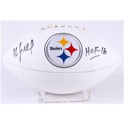 Kevin Greene Signed Steelers Logo Football Inscribed "HOF 16" (Radtke Hologram)