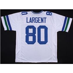 Steve Largent Signed Seahawks Jersey Inscribed "HOF '95" (Radtke COA)