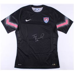 Tim Howard Signed Team USA Goalkeeper Jersey Inscribed "USA" (JSA COA  Howard Hologram)