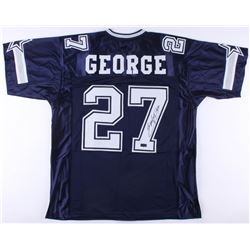 Eddie George Signed Cowboys Jersey (Radtke COA)