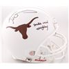 Image 1 : Ricky Williams Signed Texas Longhorns Full-Size Authentic On-Field Helmet Inscribed "Smoke Weed Ever