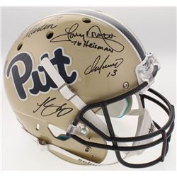 Pittsburgh Panthers Greats Full-Size Helmet Signed By (5) With Curtis Martin, Tony Dorsett, Chris Do
