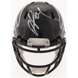 Devonta Freeman Signed Falcons Speed Mini-Helmet (Radtke COA)